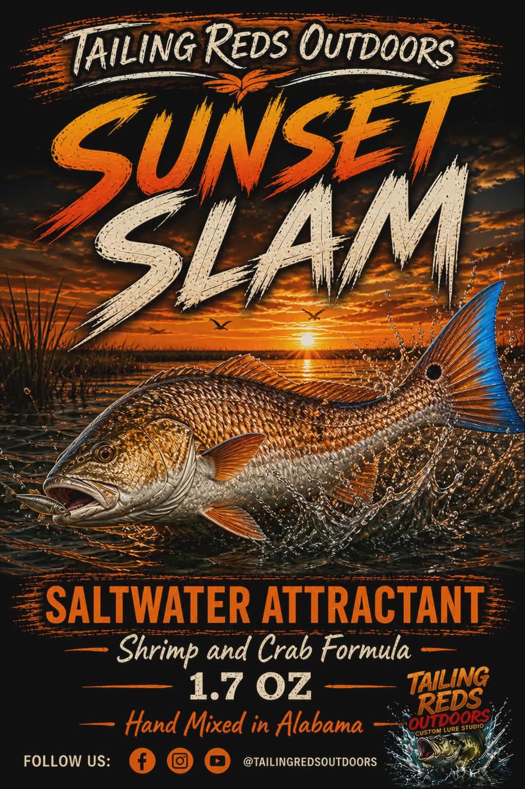 Tailing Reds Saltwater Blends- Coming Soon